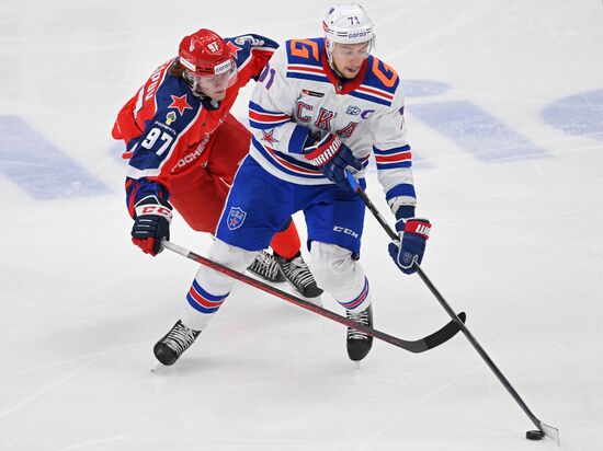 Russia Ice Hockey Kontinental League CSKA - SKA