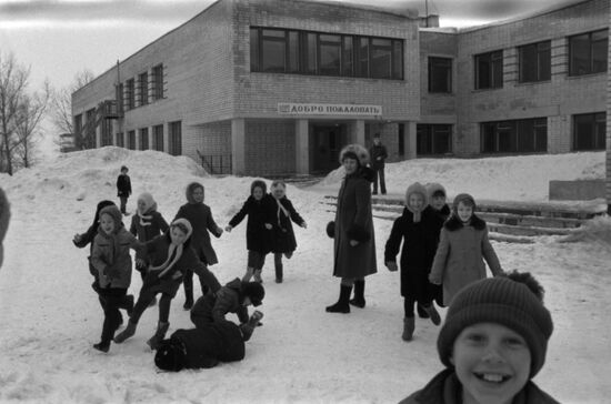 Village teacher Galina Yegorova from Karelia