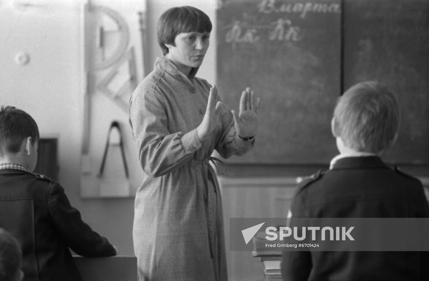 Village teacher Galina Yegorova from Karelia