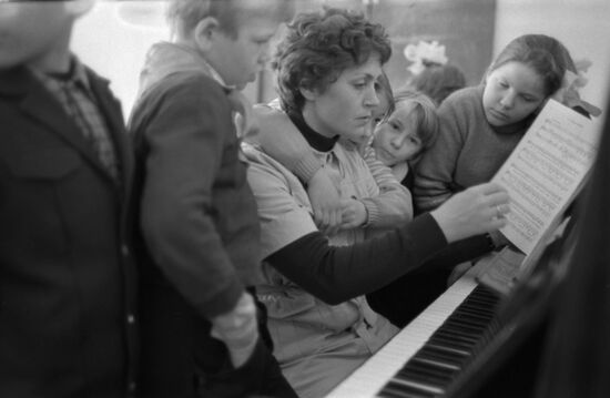 Rural teacher Galina Yegorova from Karelia
