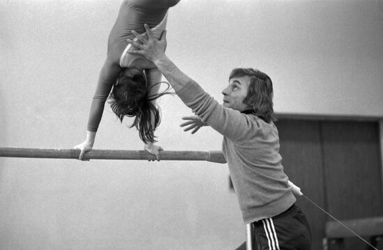 Gymnast Olga Bicherova