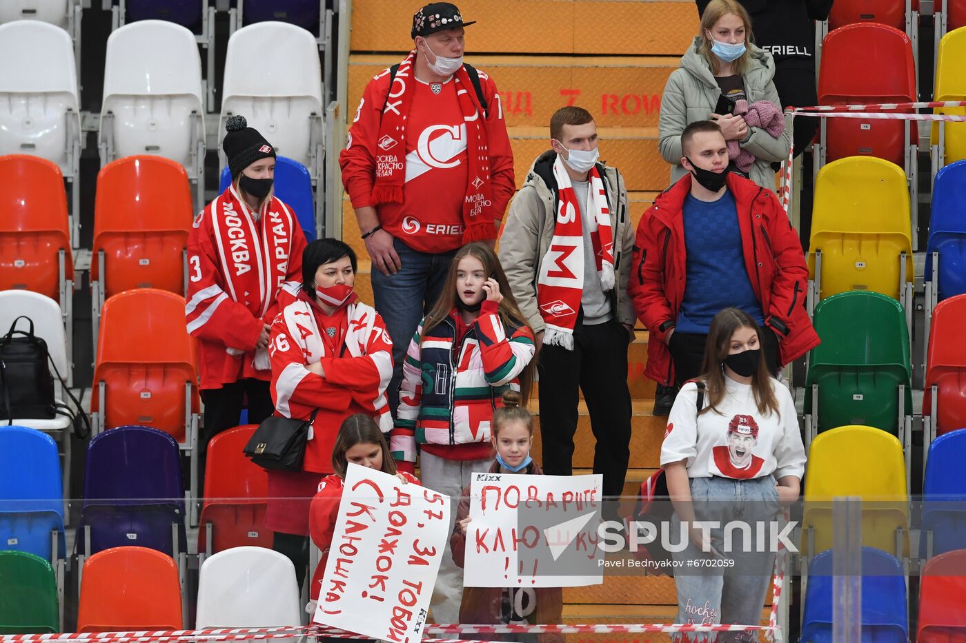 Russia Ice Hockey Kontinental League Spartak - Jokerit