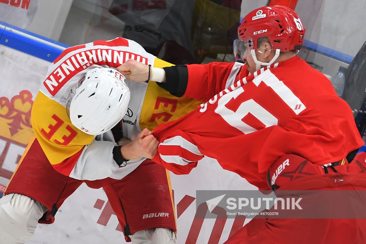 Russia Ice Hockey Kontinental League Spartak - Jokerit