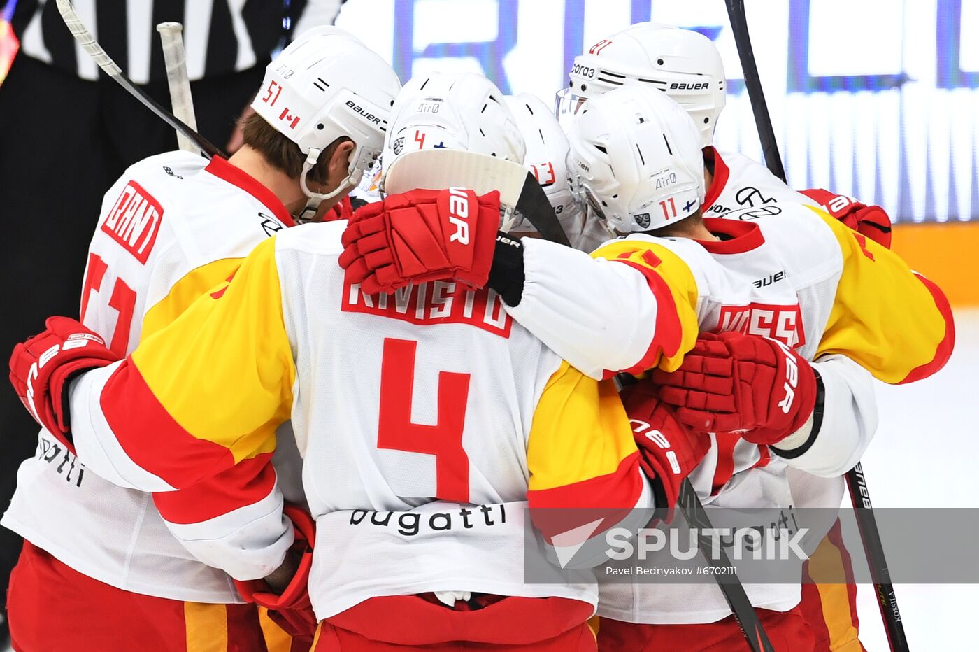 Russia Ice Hockey Kontinental League Spartak - Jokerit