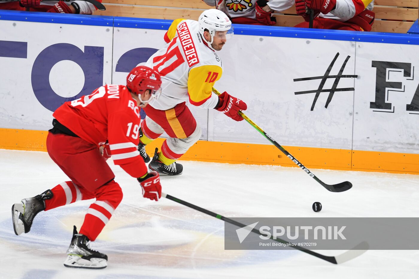 Russia Ice Hockey Kontinental League Spartak - Jokerit