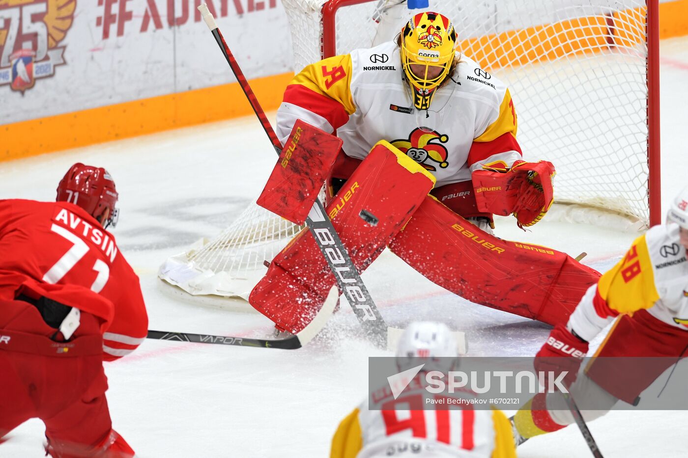 Russia Ice Hockey Kontinental League Spartak - Jokerit