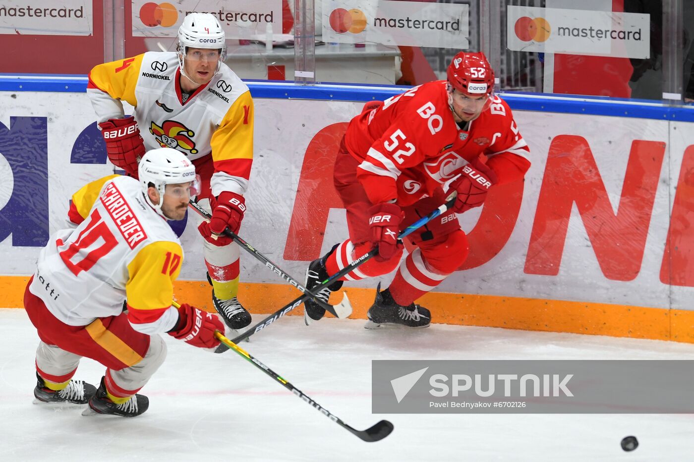 Russia Ice Hockey Kontinental League Spartak - Jokerit