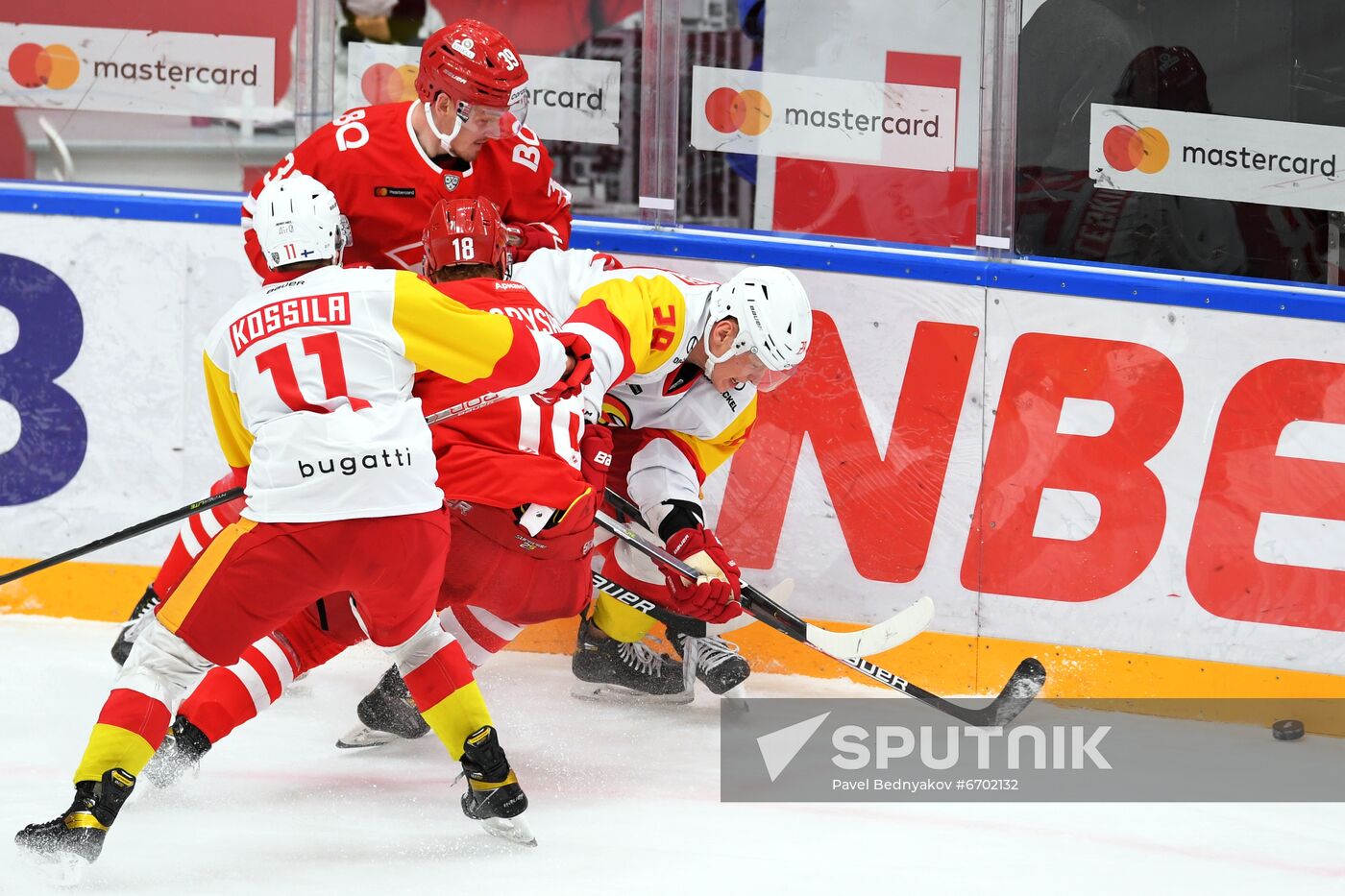 Russia Ice Hockey Kontinental League Spartak - Jokerit