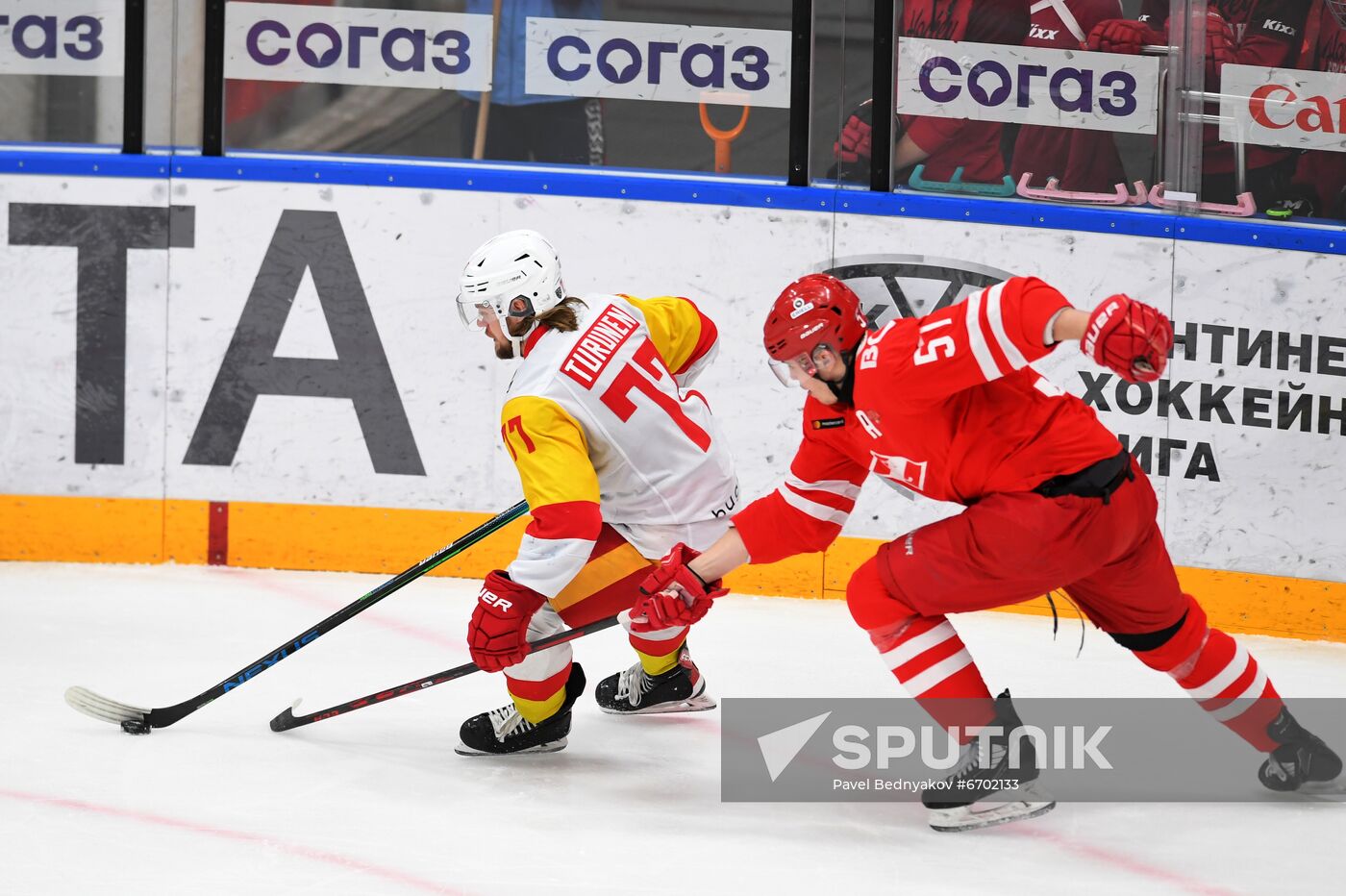 Russia Ice Hockey Kontinental League Spartak - Jokerit