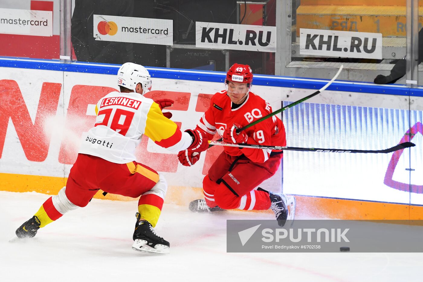 Russia Ice Hockey Kontinental League Spartak - Jokerit