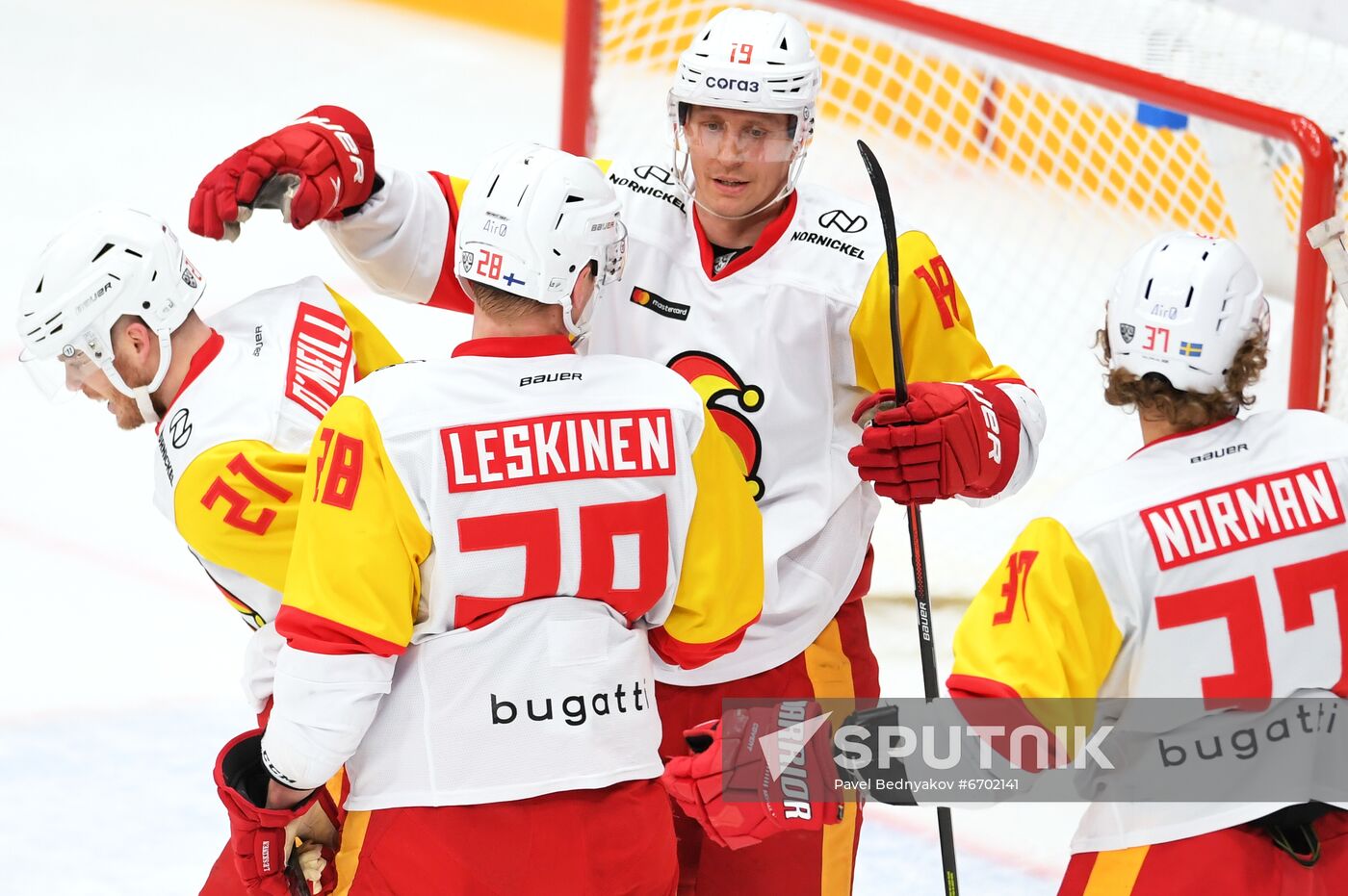 Russia Ice Hockey Kontinental League Spartak - Jokerit