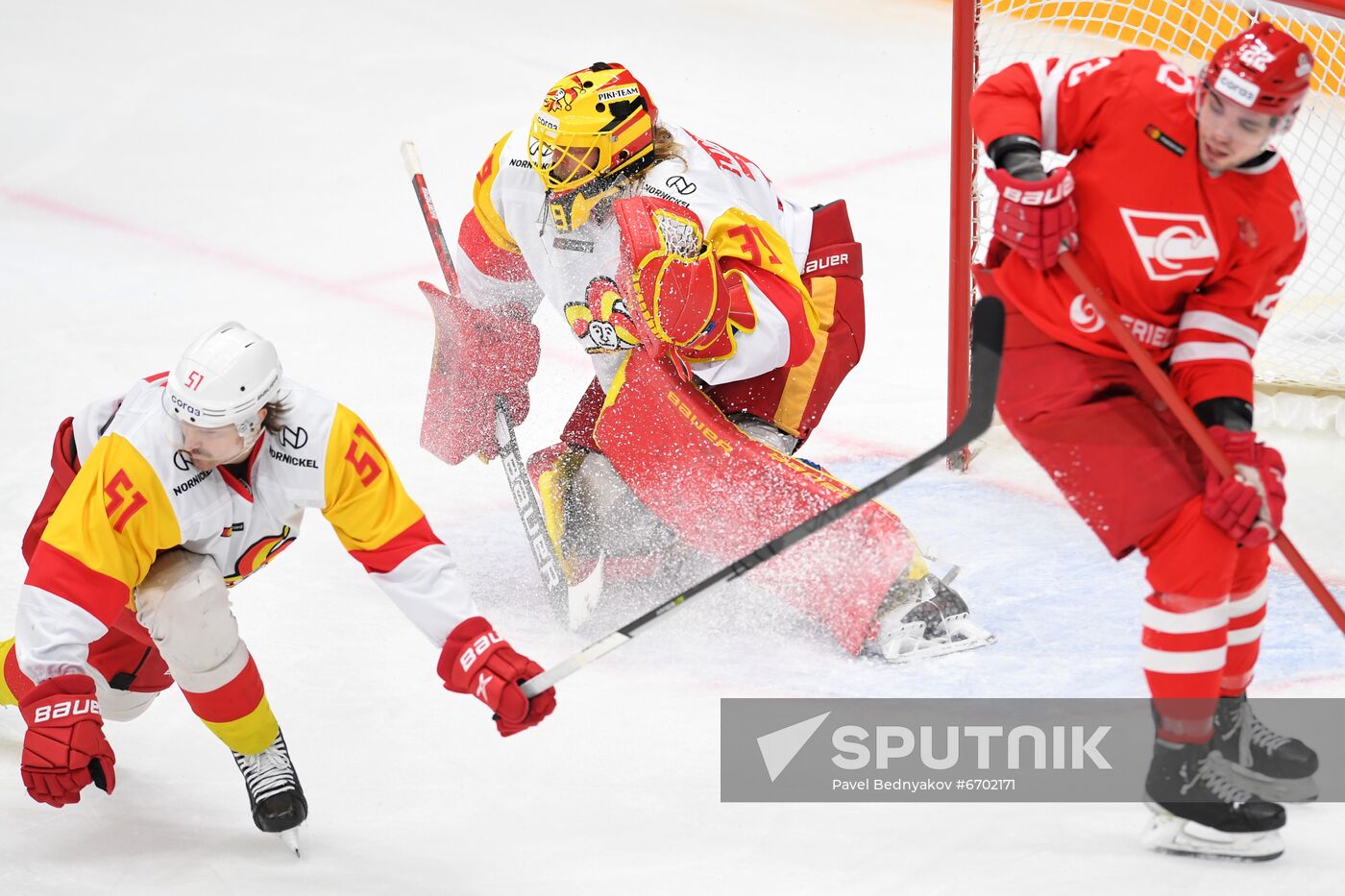 Russia Ice Hockey Kontinental League Spartak - Jokerit