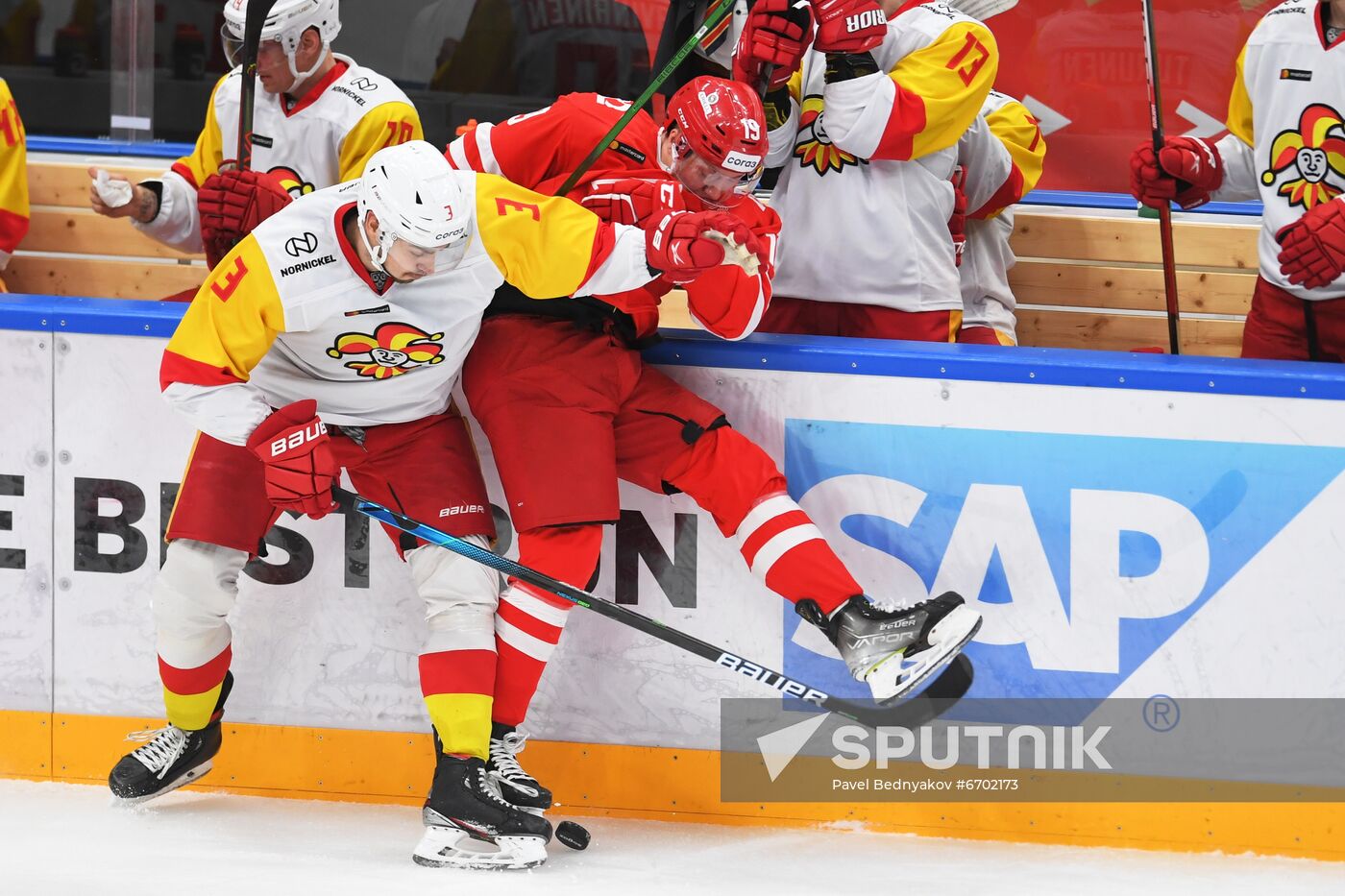 Russia Ice Hockey Kontinental League Spartak - Jokerit
