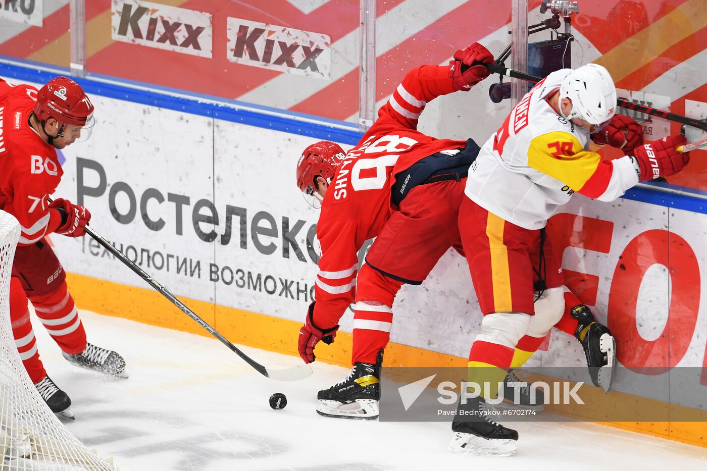 Russia Ice Hockey Kontinental League Spartak - Jokerit