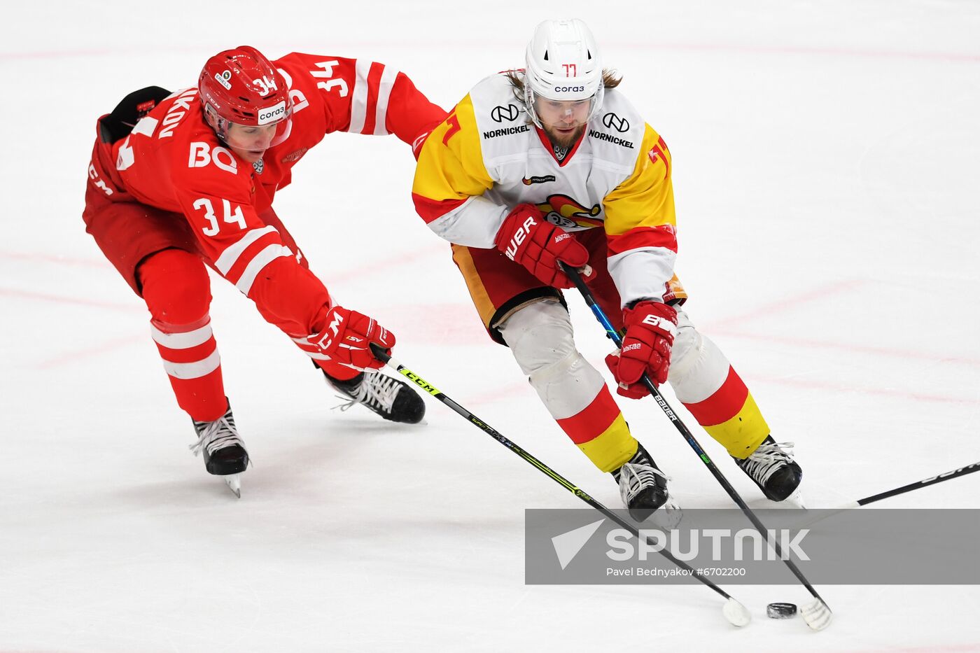 Russia Ice Hockey Kontinental League Spartak - Jokerit