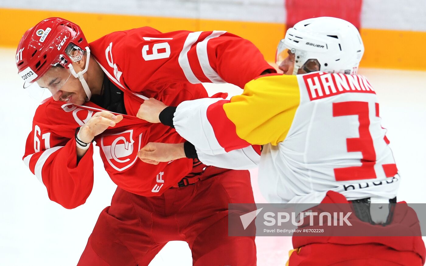 Russia Ice Hockey Kontinental League Spartak - Jokerit