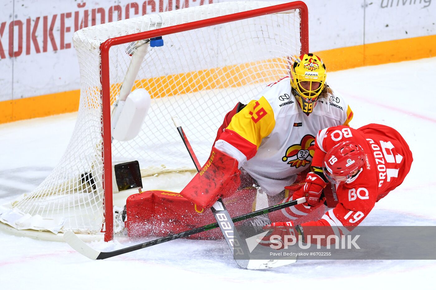 Russia Ice Hockey Kontinental League Spartak - Jokerit