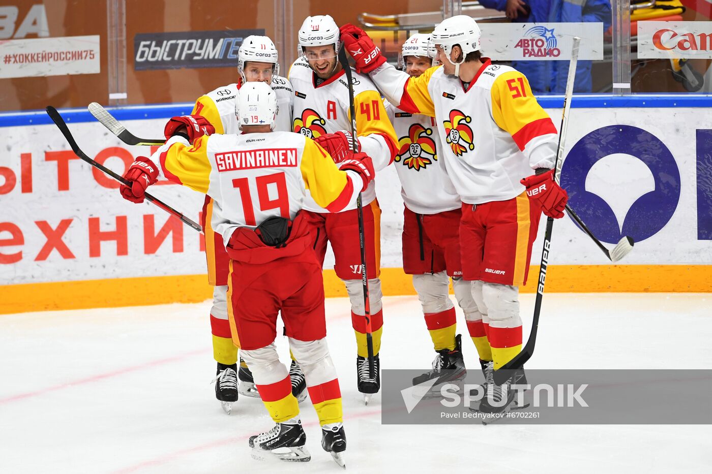 Russia Ice Hockey Kontinental League Spartak - Jokerit