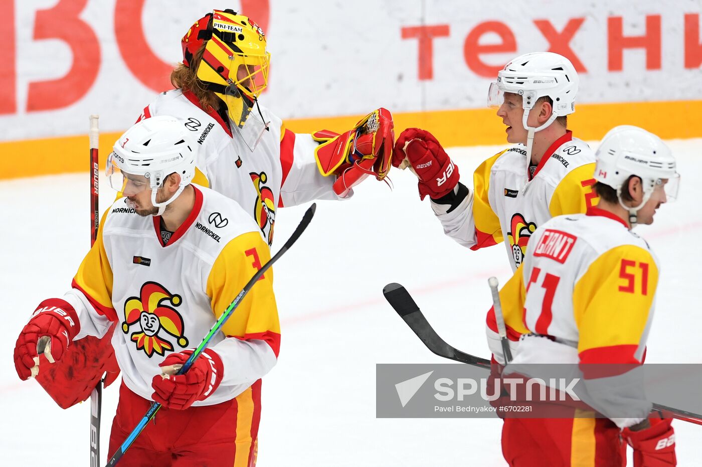 Russia Ice Hockey Kontinental League Spartak - Jokerit