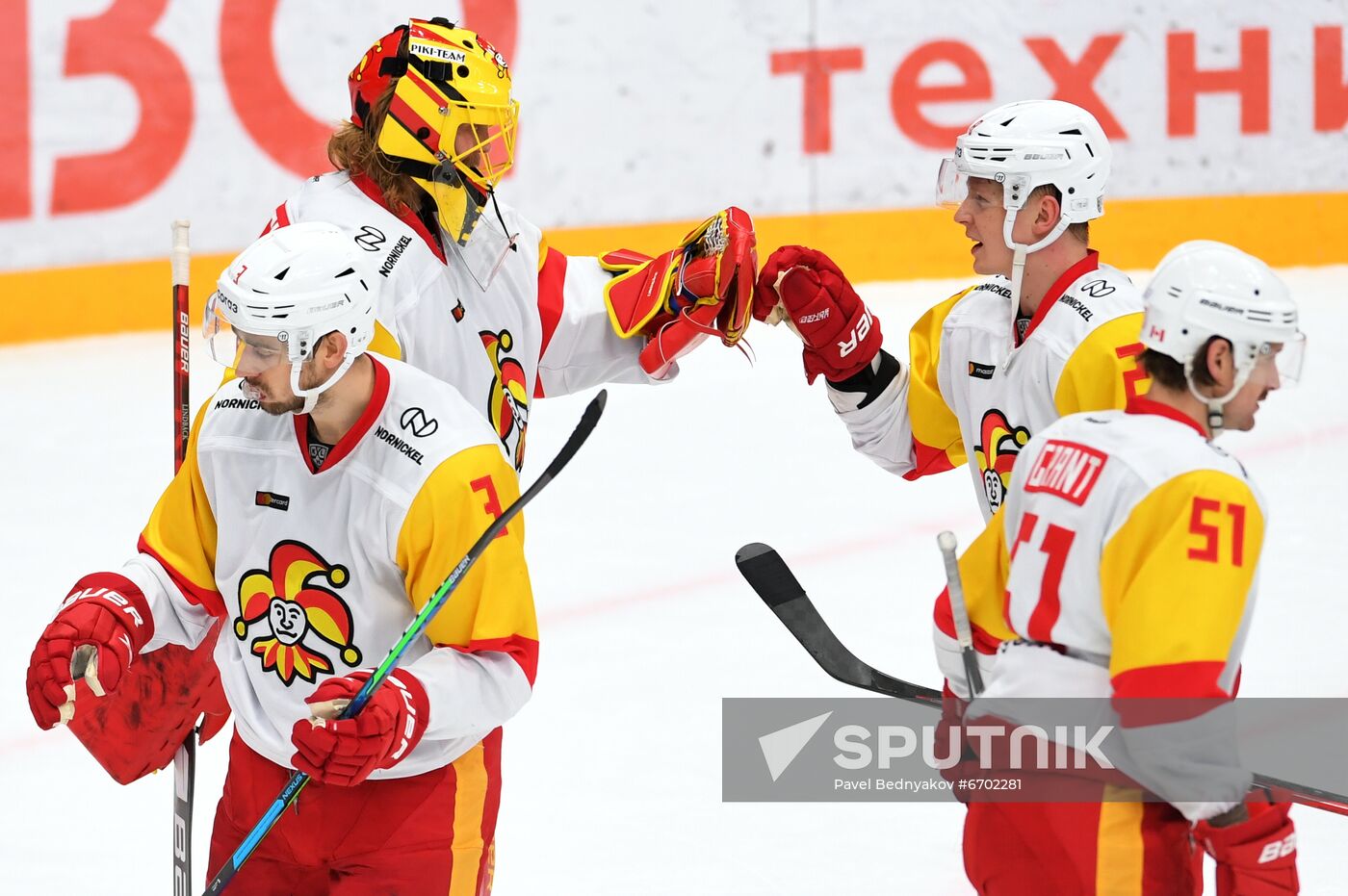 Russia Ice Hockey Kontinental League Spartak - Jokerit