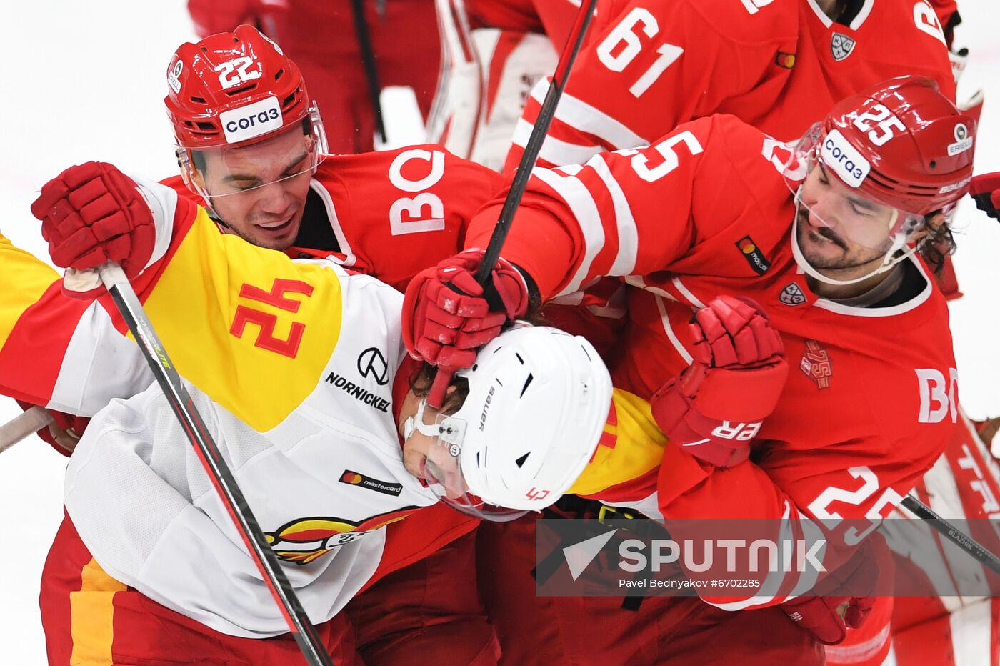 Russia Ice Hockey Kontinental League Spartak - Jokerit