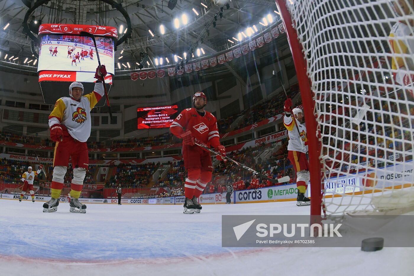 Russia Ice Hockey Kontinental League Spartak - Jokerit