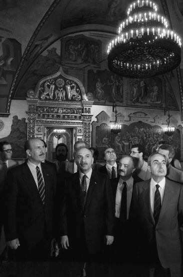 Lebanese delegation visits USSR