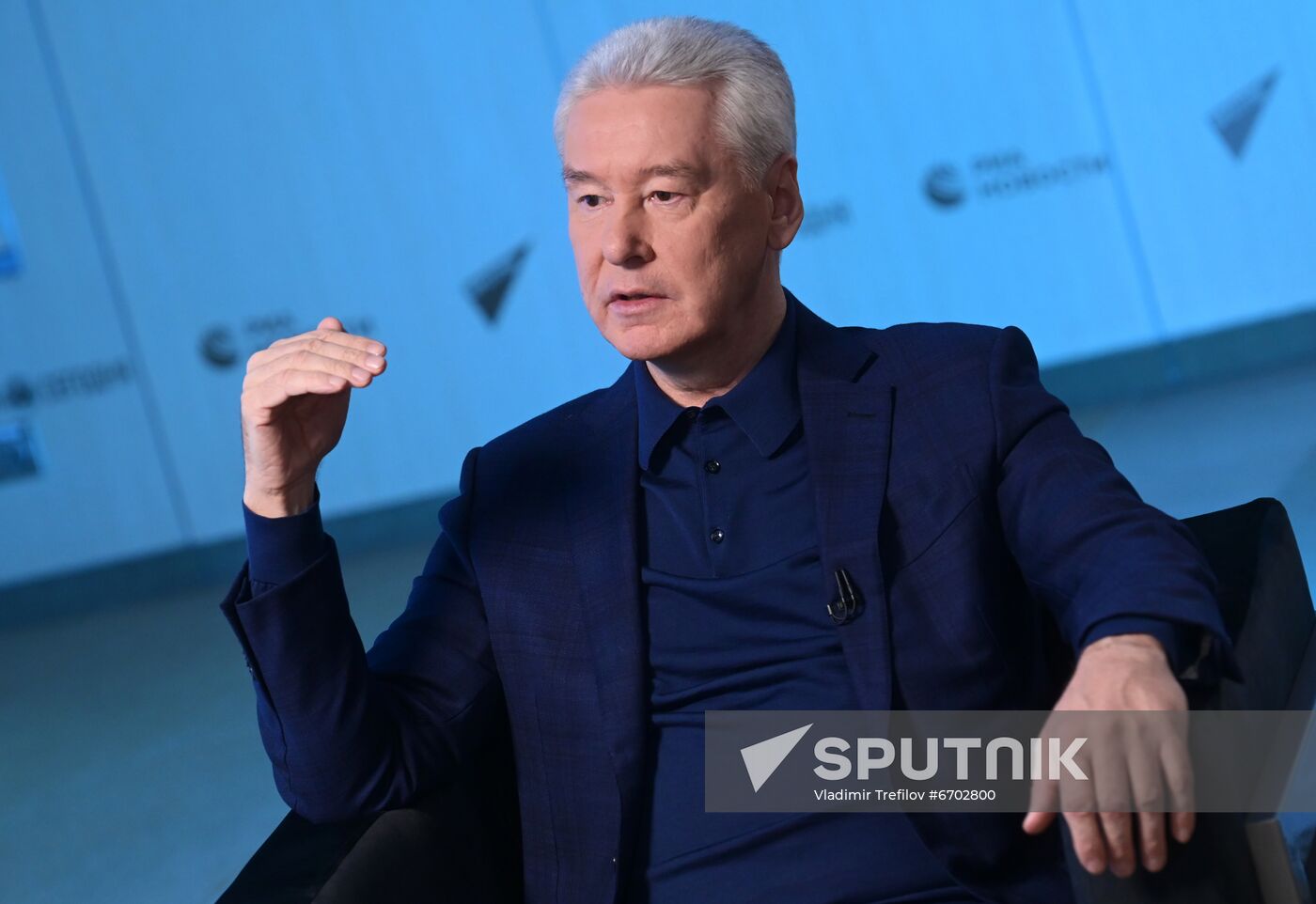 Russia Moscow Mayor Interview