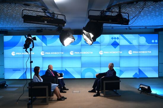 Russia Moscow Mayor Interview
