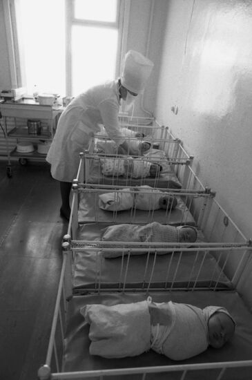 Maternity unit at Novy Urengoi hospital