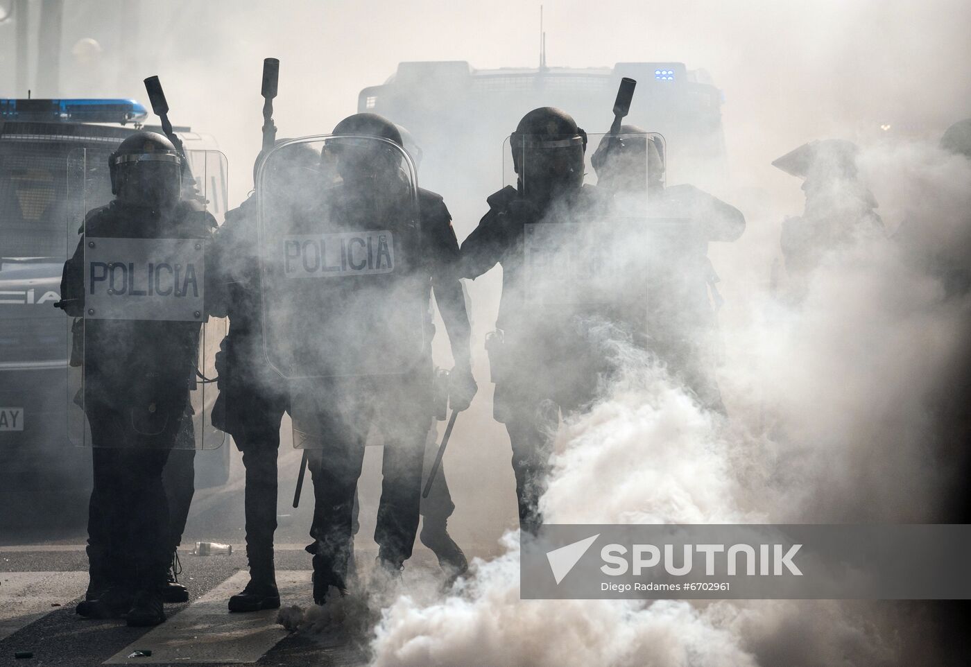 Spain Metalworkers Protest