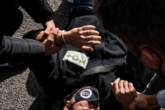 Spain Metalworkers Protest