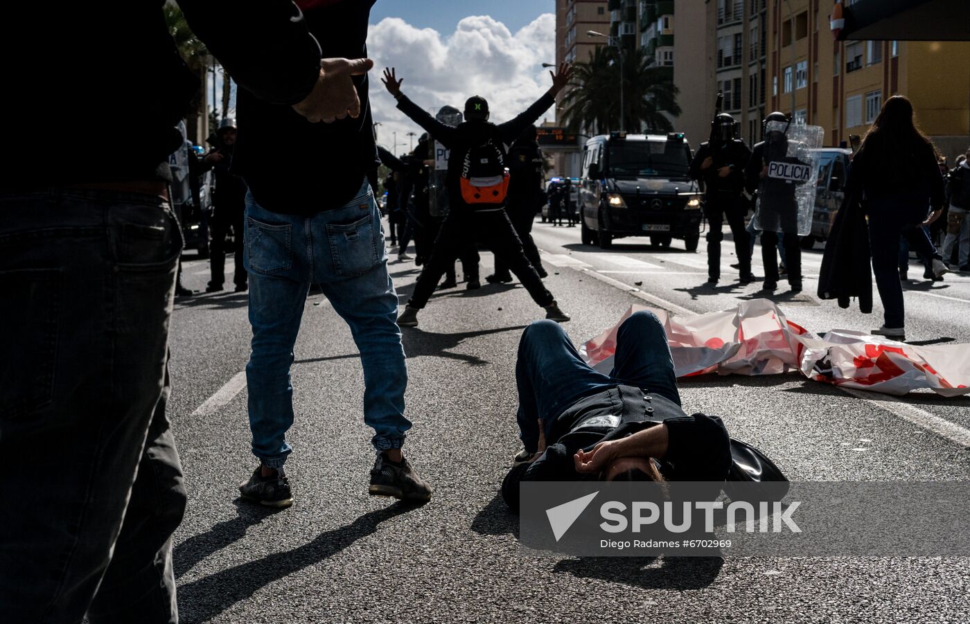 Spain Metalworkers Protest