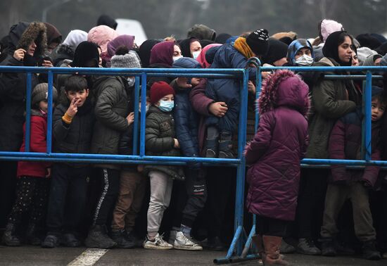 Belarus Poland Border Refugees