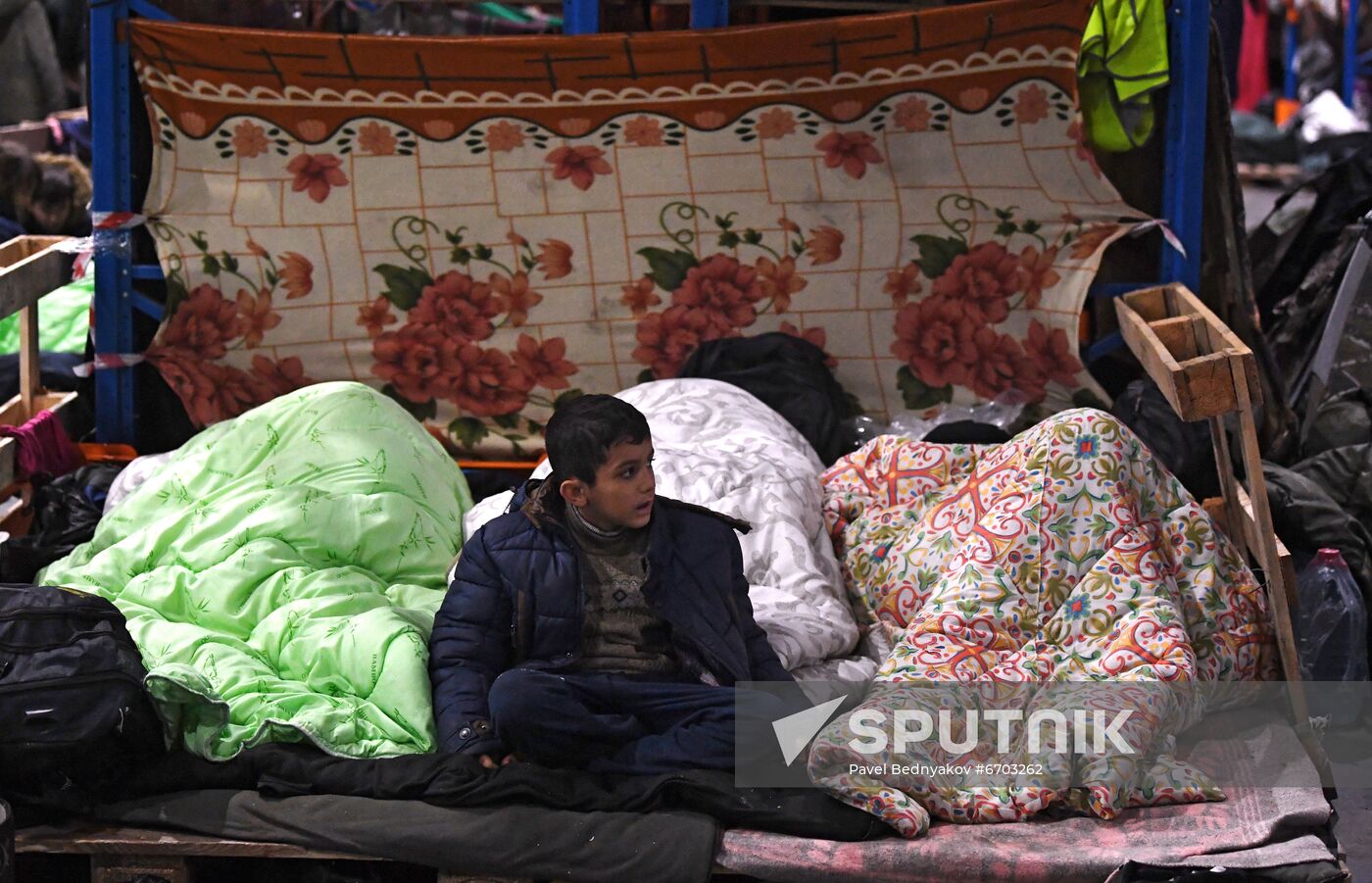 Belarus Poland Border Refugees