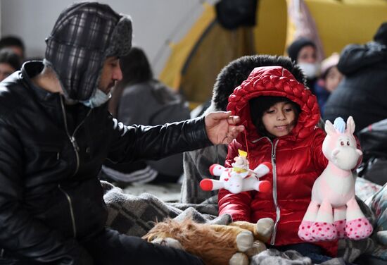 Belarus Poland Border Refugees