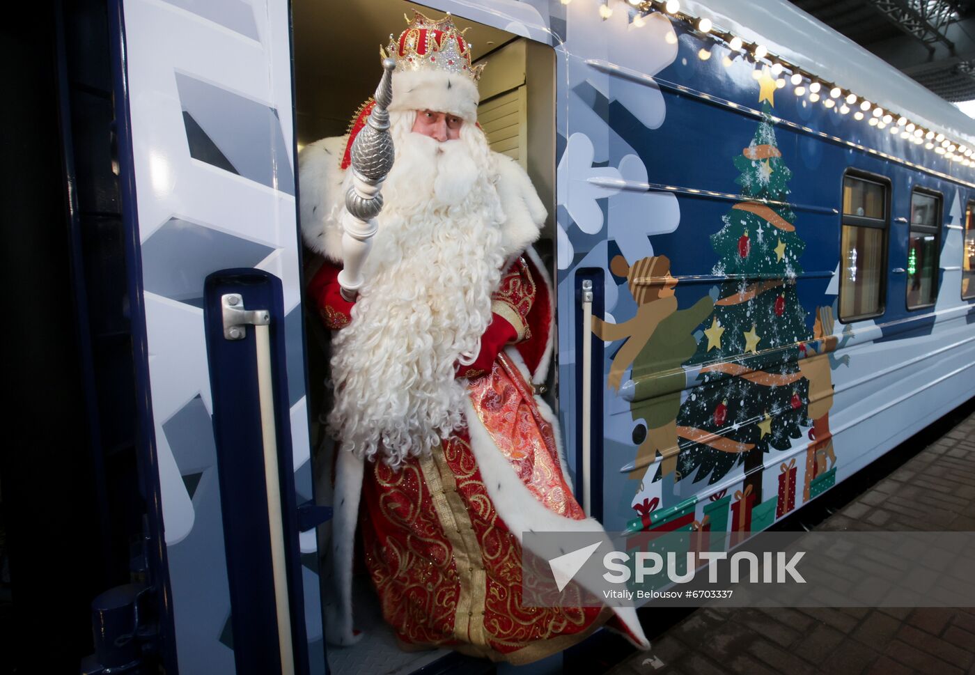 Russia New Year Festive Season Preparations
