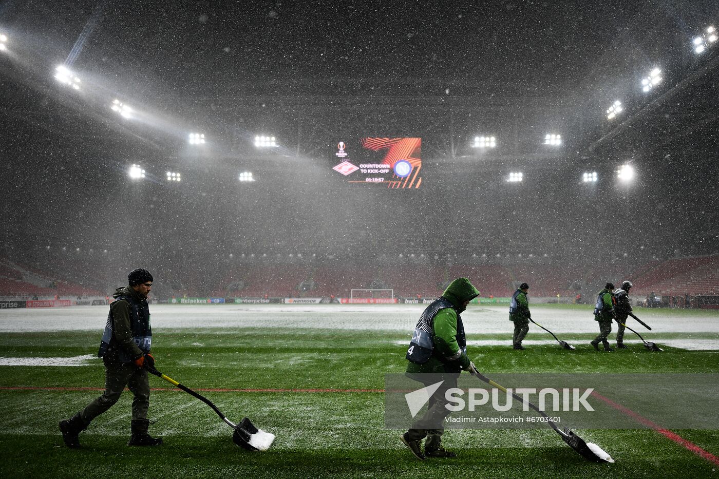 Russia Soccer Europa League Spartak - Napoli