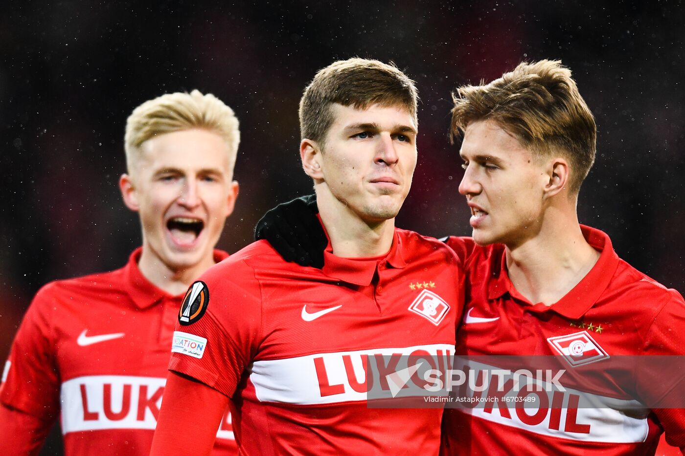 Russia Soccer Europa League Spartak - Napoli