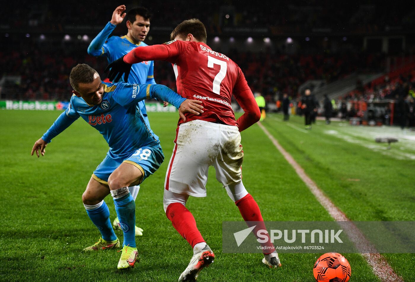Russia Soccer Europa League Spartak - Napoli