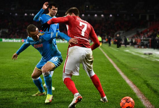 Russia Soccer Europa League Spartak - Napoli