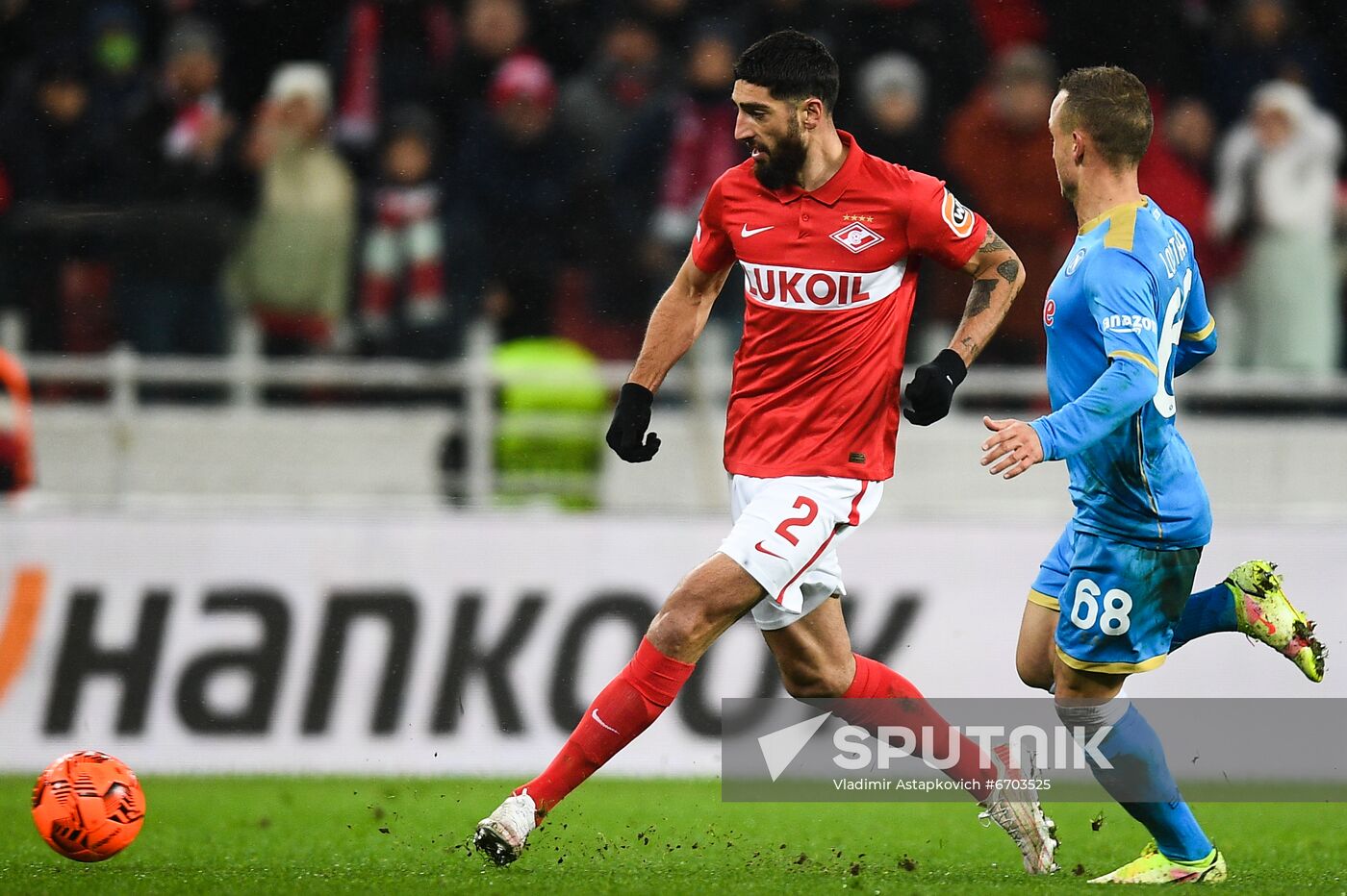 Russia Soccer Europa League Spartak - Napoli