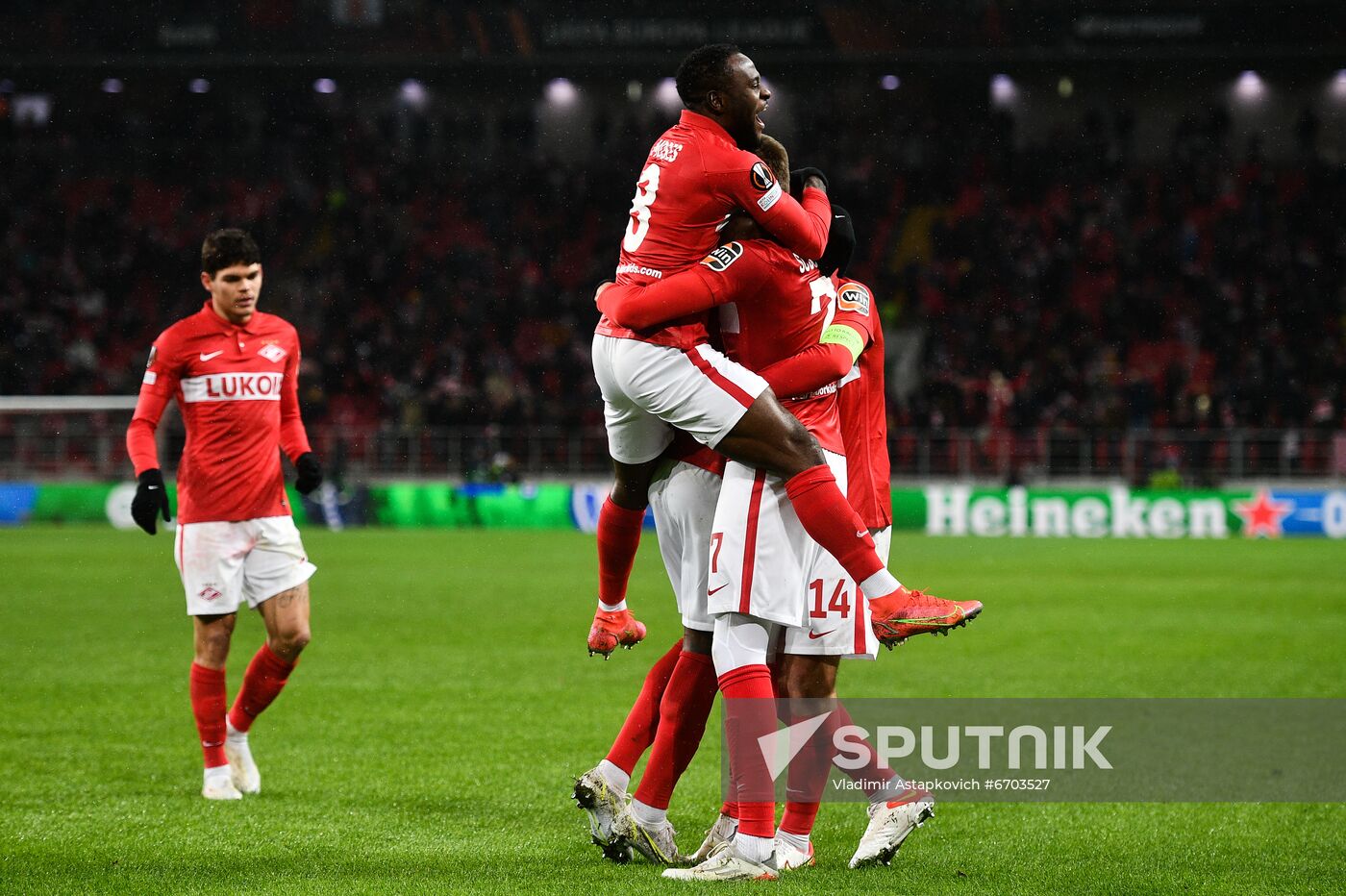 Russia Soccer Europa League Spartak - Napoli
