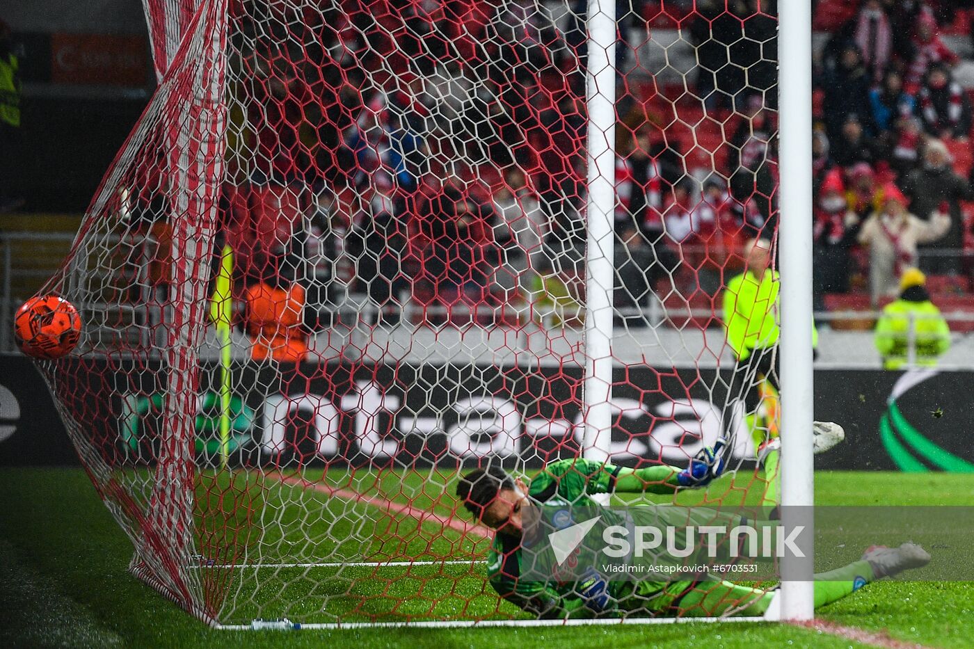 Russia Soccer Europa League Spartak - Napoli