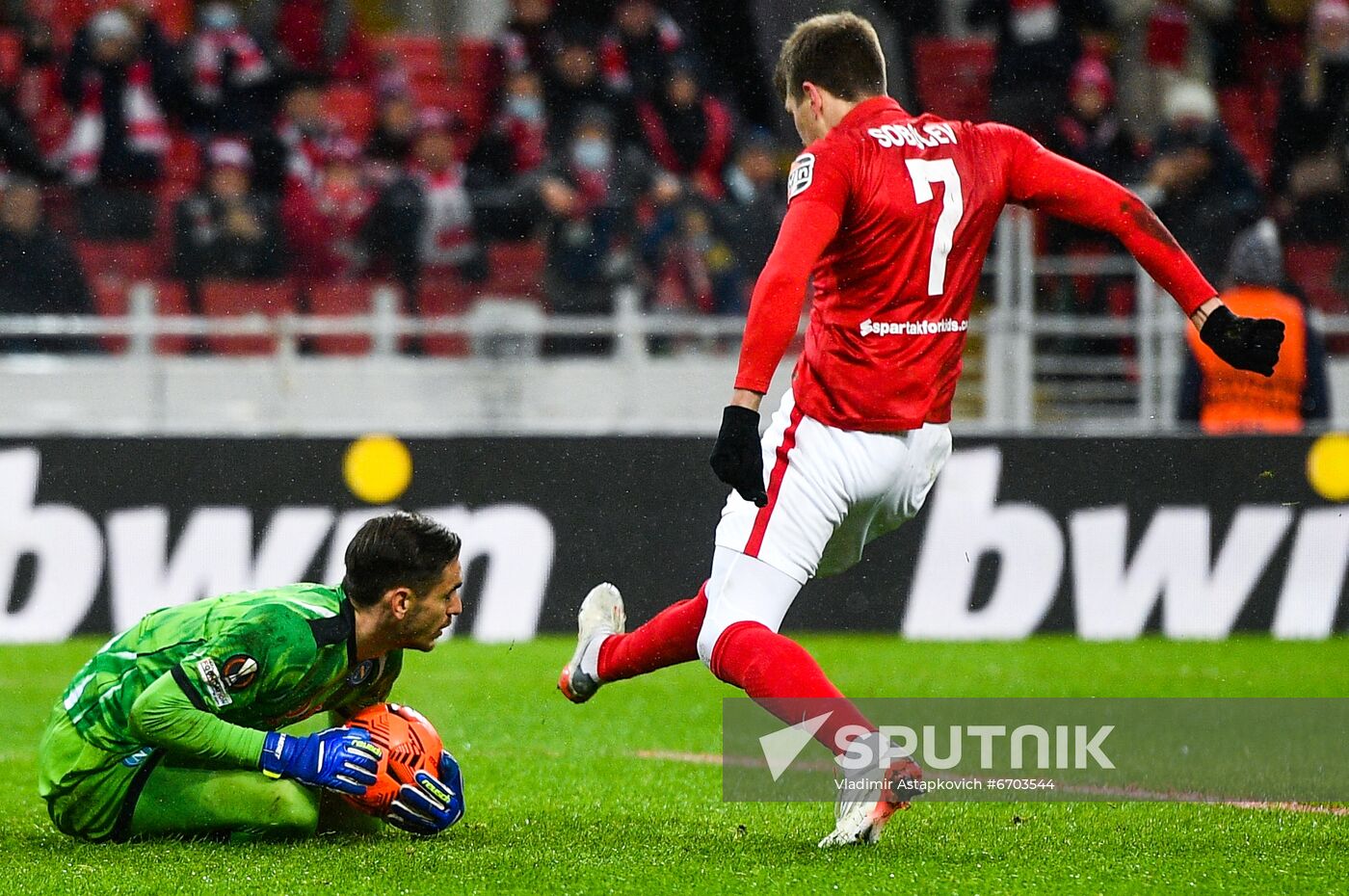 Russia Soccer Europa League Spartak - Napoli