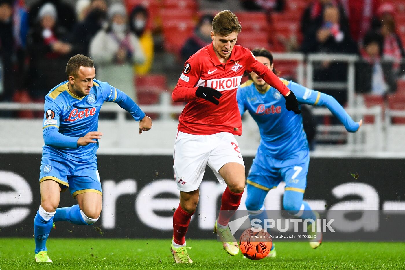 Russia Soccer Europa League Spartak - Napoli