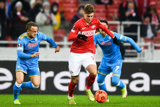 Russia Soccer Europa League Spartak - Napoli