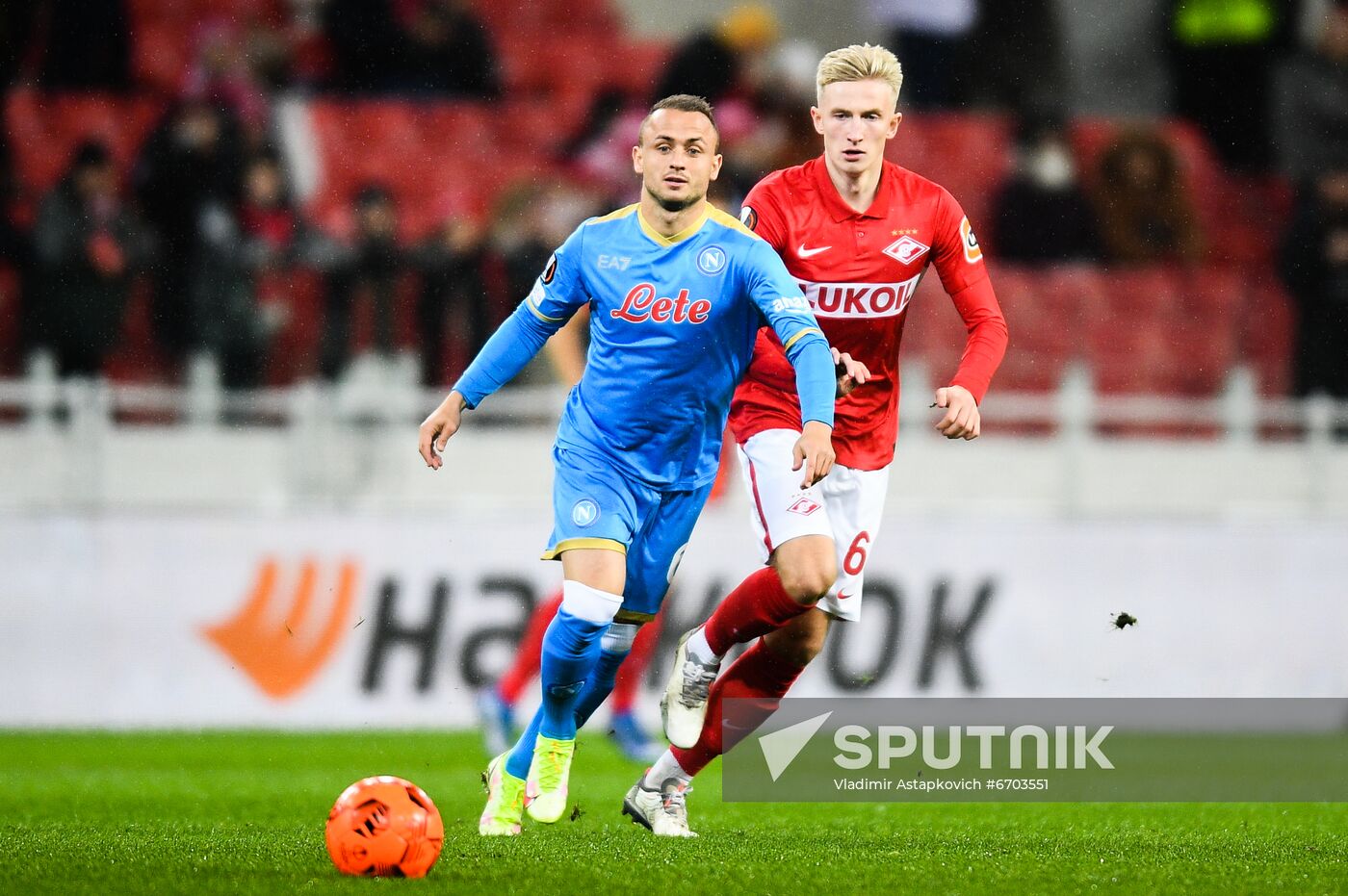 Russia Soccer Europa League Spartak - Napoli