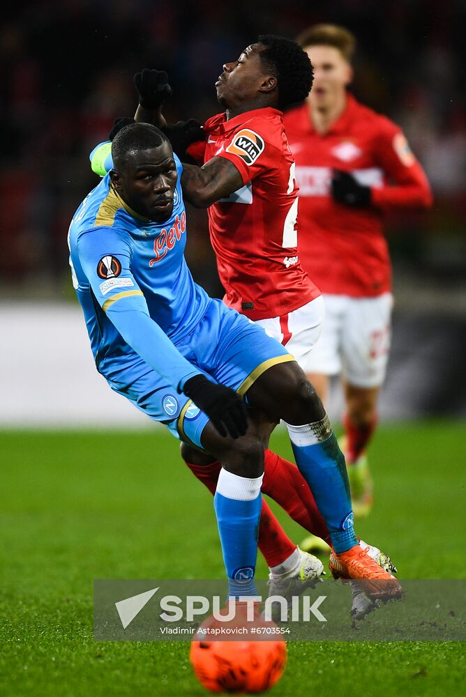 Russia Soccer Europa League Spartak - Napoli