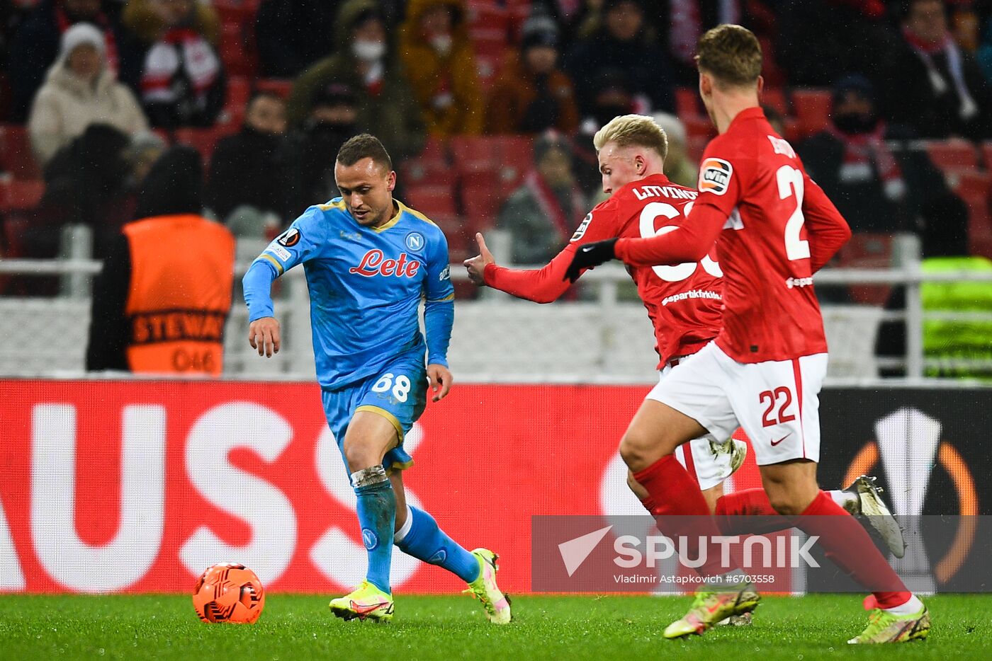 Russia Soccer Europa League Spartak - Napoli
